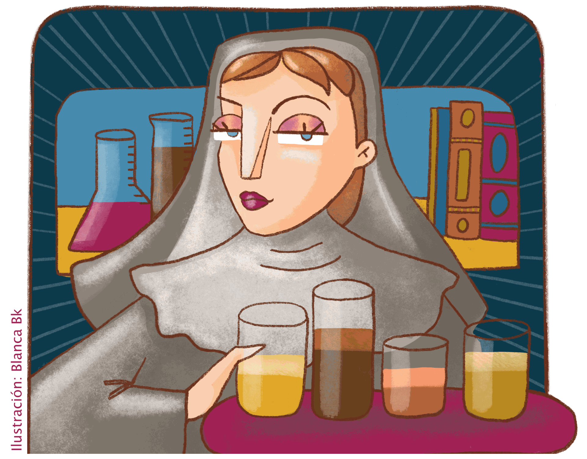 La monja del Cartel oficial del certamen BEA PBS SPAIN 2025